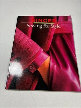 Singer Sewing for Style Booklet - Magenta Fashion Reference